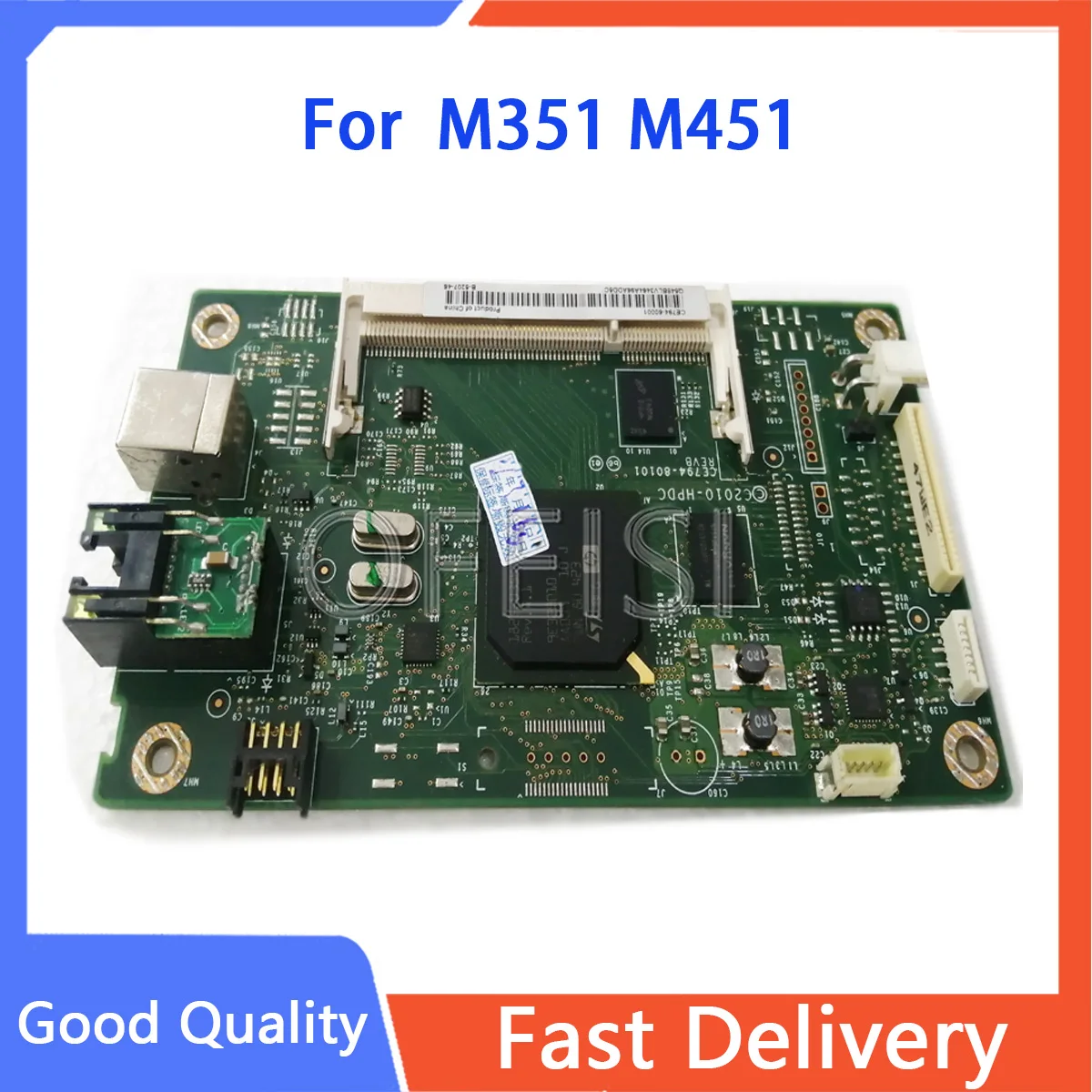 lógica placa principal mãe para hp m451