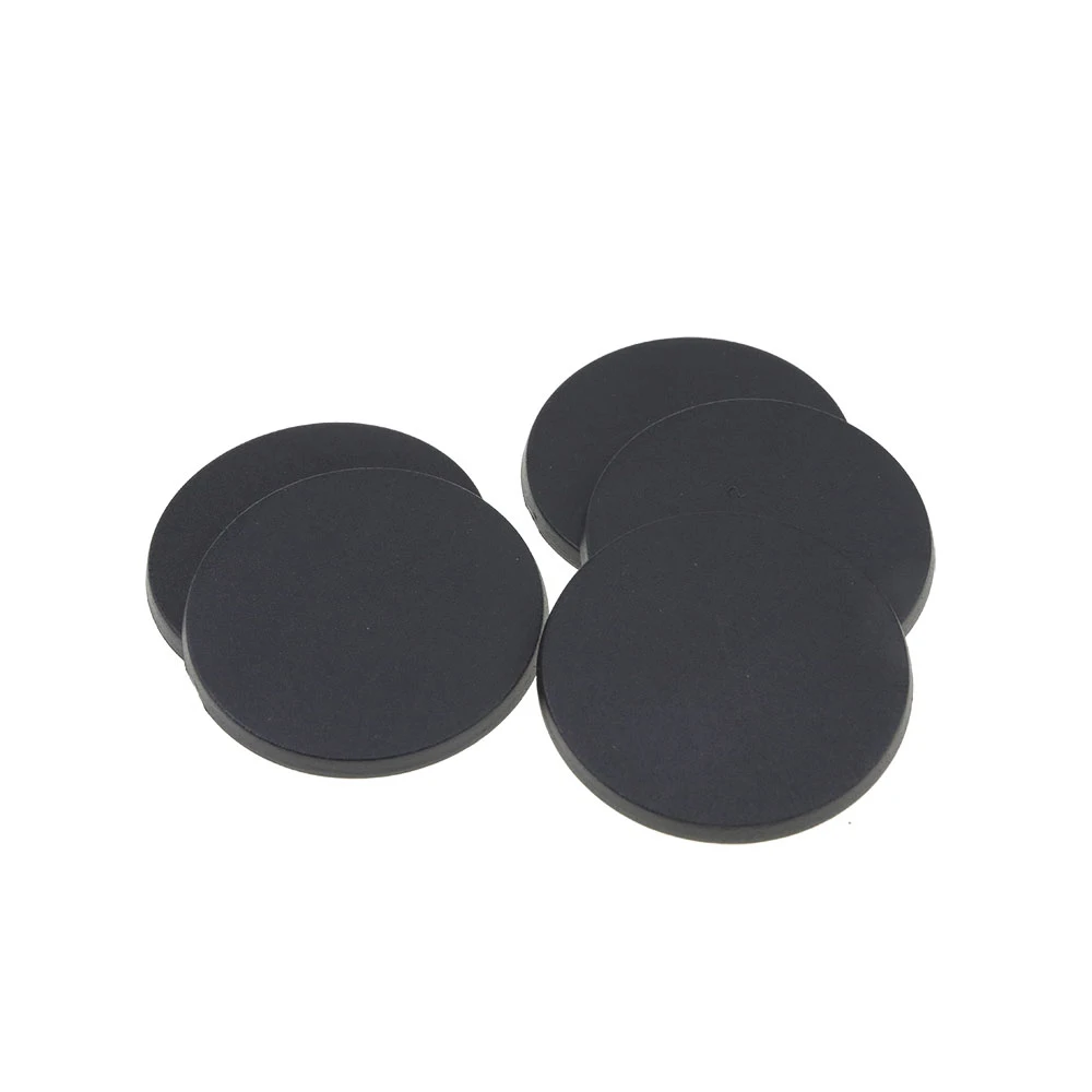 30pcs/50pcs/100pcs Wargame Table Base 25mm-70mm Gaming Miniatures Plastic Round Bases Model for Diorama 4