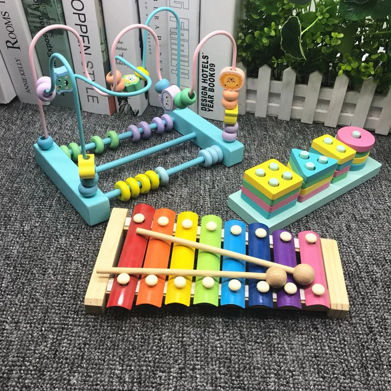 

Infant Child Early Education Children'S Educational Force Baby 1-2-3 a Year of Age Toy 0-4-And-a-Half-Year-Old Boy Small GIRL'S