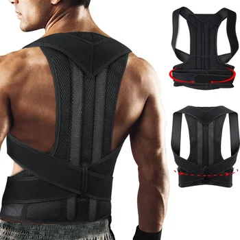 

Posture Corrector Back Support Brace Improve Posture Provide Lumbar Support for Lower and Upper Back Pain Men Women Adjustable