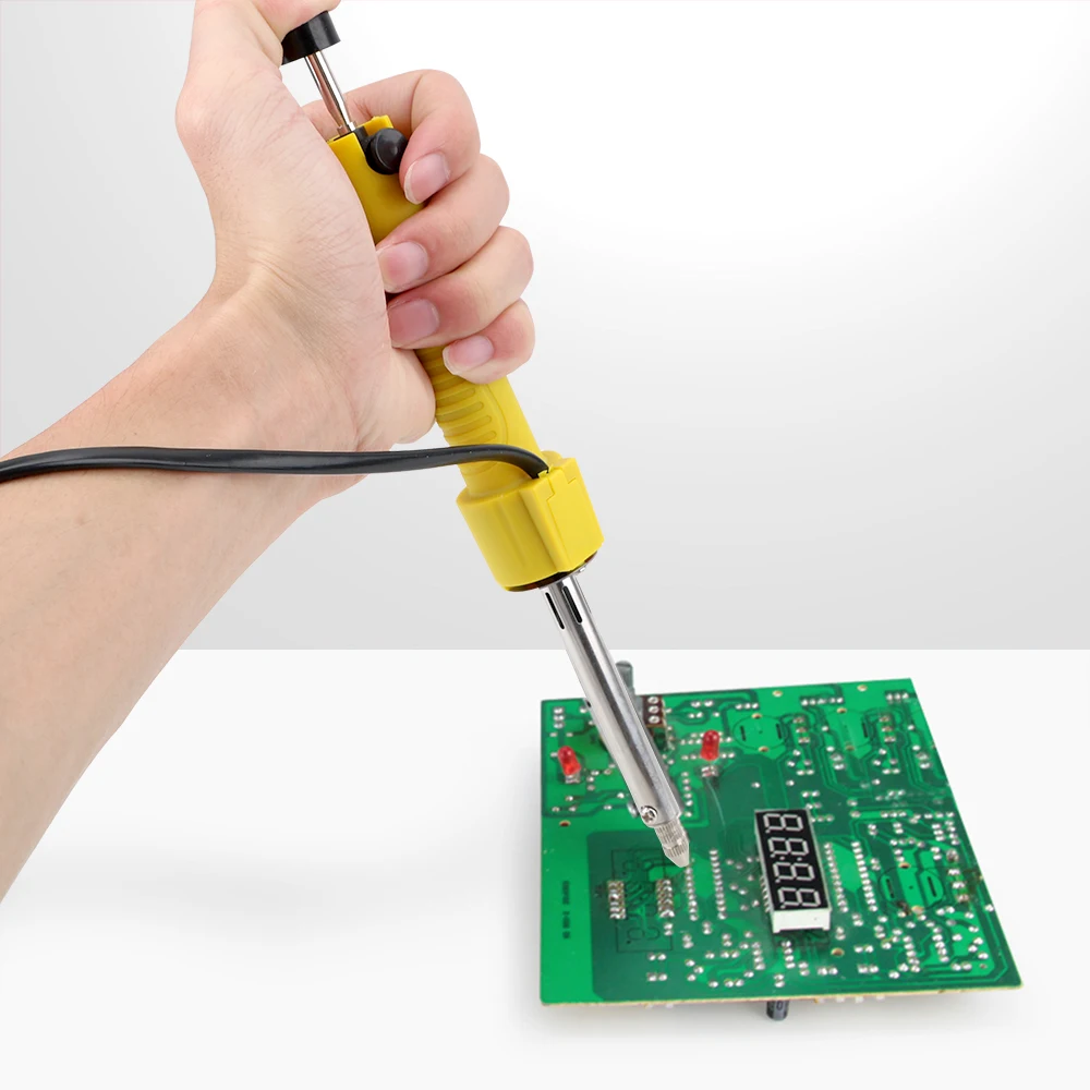 Elektrischer Lötkolben Und Zinnpistole Mit Saugnapf, 2-In-1-Präzisionsschweißwerkzeug, Elektrisches Bügeleisen, 220 V, 30 Schweißgeräte