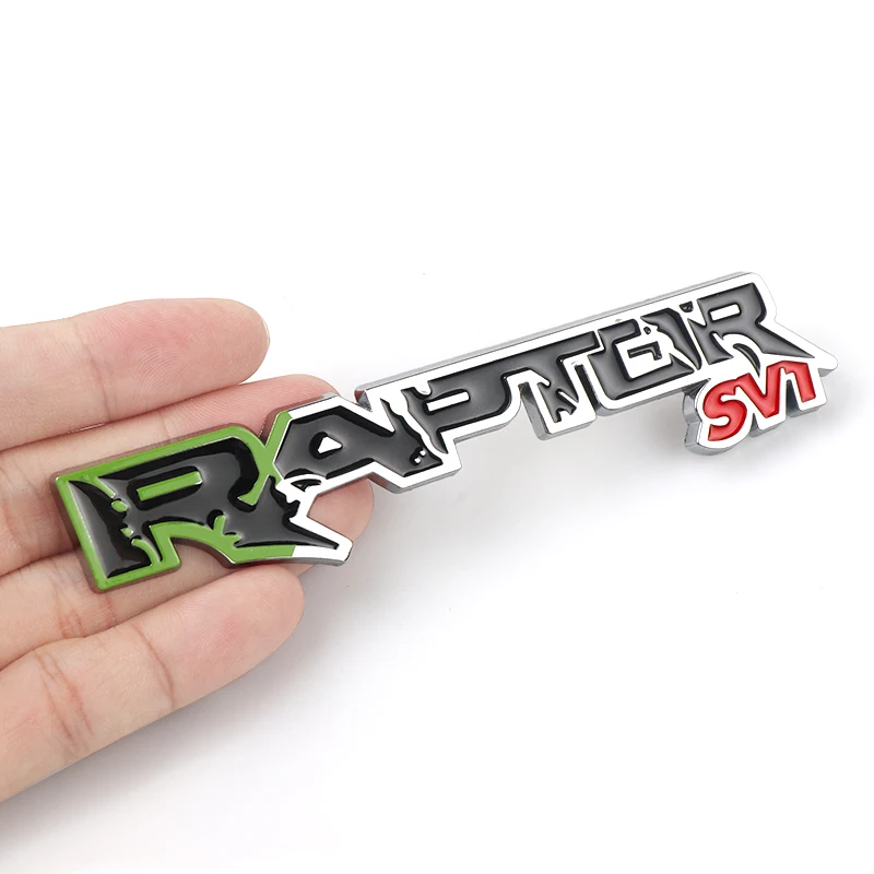 3D металлический Raptor SVT Эмблема для автомобиля наклейки Decorationfor Ford Focus Kuga F150 Fiesta внедорожник Mustang Ranger галактические наклейки