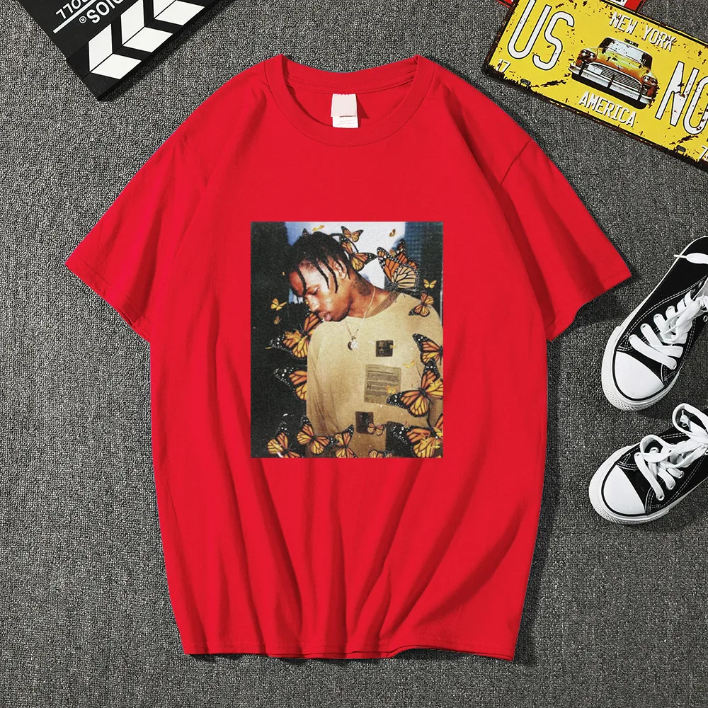 Travis Scott Butterfly Men T Shirt 