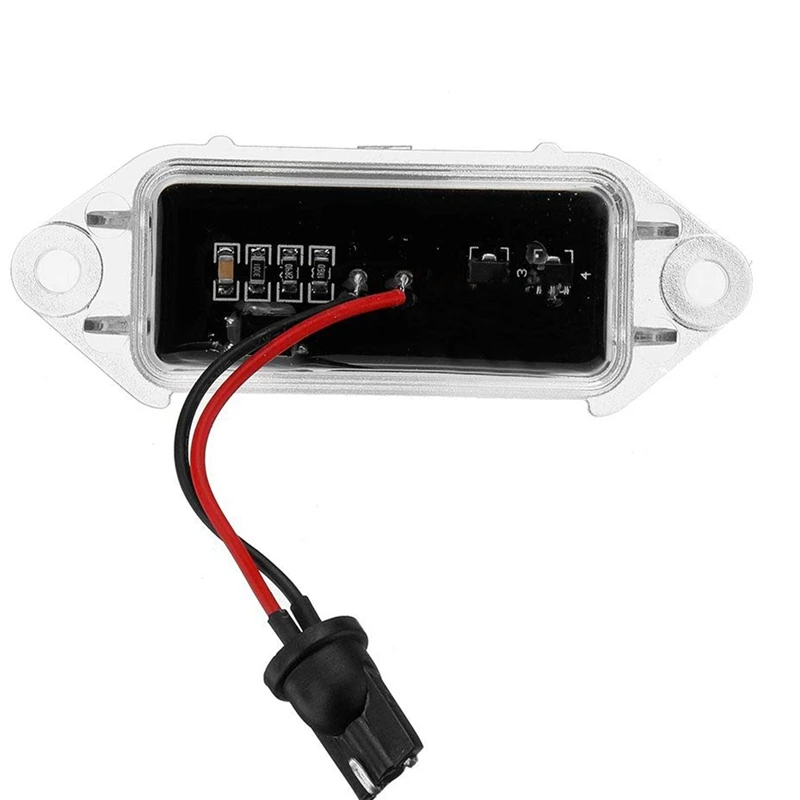 2 шт. без ошибок светодиодные лампы номерного знака 18Smd белые светодиодные лампы номерного знака для Mitsubishi Lancer X Evo 2003