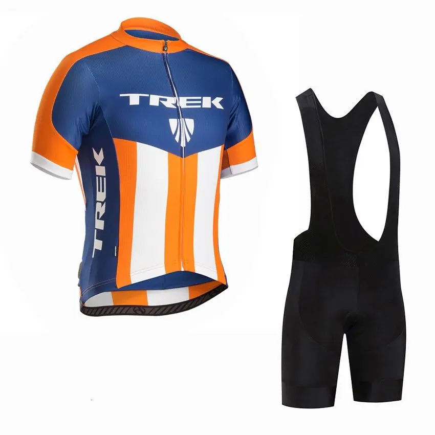 Trek 2021 Cycling Jersey Set Men Team Summer Bicycle Cycling Cycling