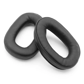 

2pcs Replacement Ear Pads Black Headset Pad Soft Ear Cushions for Senn heiser GSP 300 301 302 Headphones 105x75mm