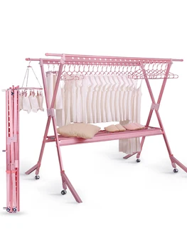 

Nordic Baby Clothes Hanger Household Drying Rack For Clothes Colgador De Ropa Wieszaki Na Ubrania Perchas Infantiles Cheap
