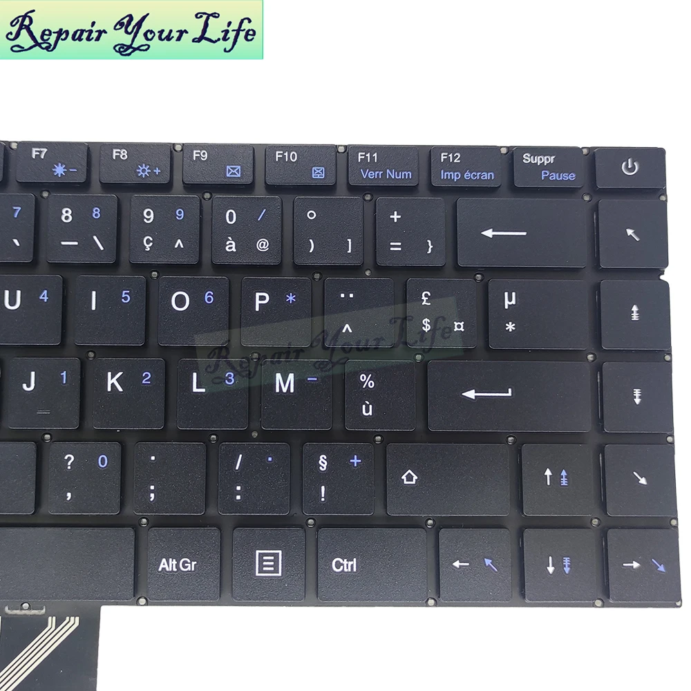 New 14'' AZERTY French Keyboard for Teclast Chuwi Archos FR France Laptop Keyboards scdy-30013-10 Notebook PC Parts