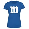 Letter M Halloween Costumes T-Shirt | Funny Cool Graphic Tee Idea | Shirts for Women Ropa Plus Size Mujer 4