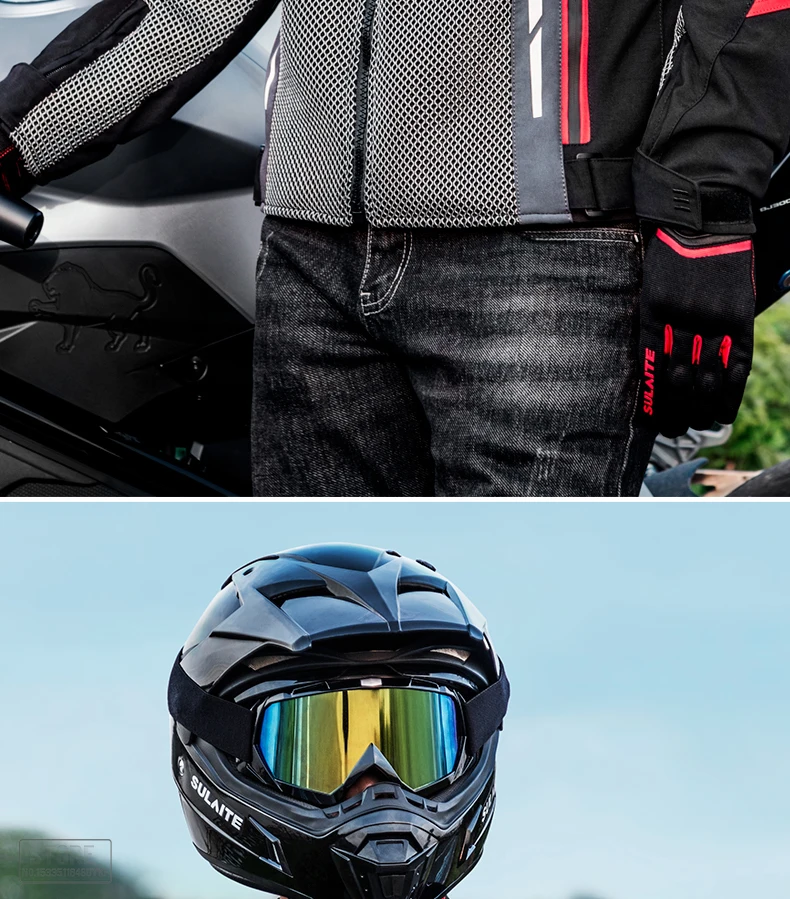 Chaqueta Moto Mesh Motorcycle Jacket for riders5