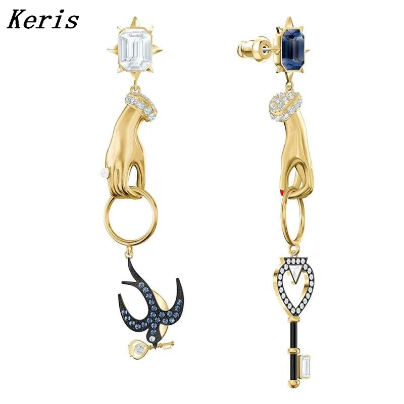 

Swa new series of high quality luxury pendant for favorite gift from girlfriend earrings
