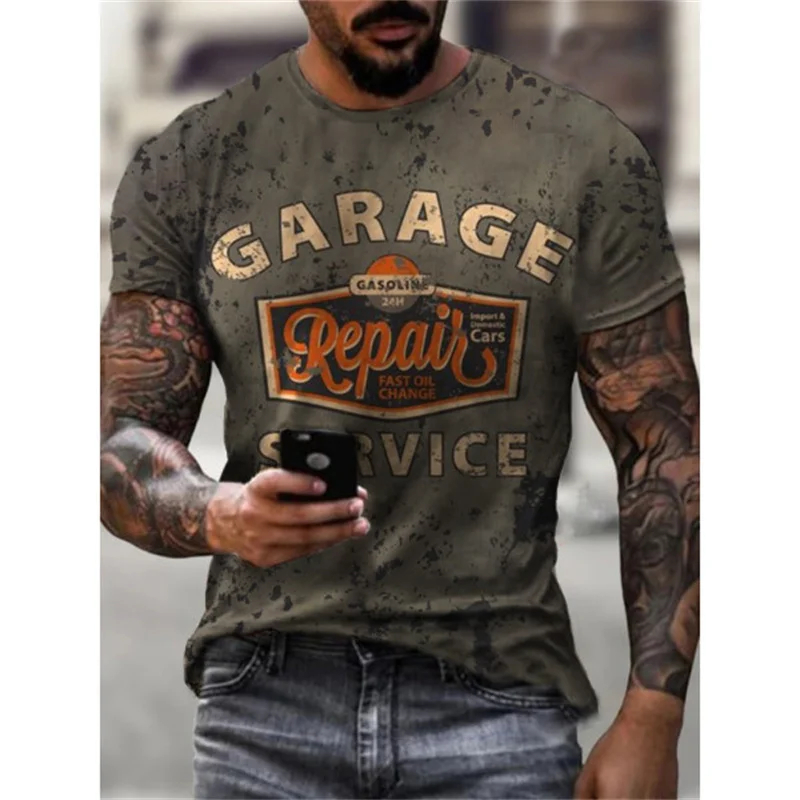 New 2022 Summer Man Fashion T shirt Harajuku Men's 3D Printing Casual Sports T-shirt O-neck Casual Short Sleeve Tops Men Clothes