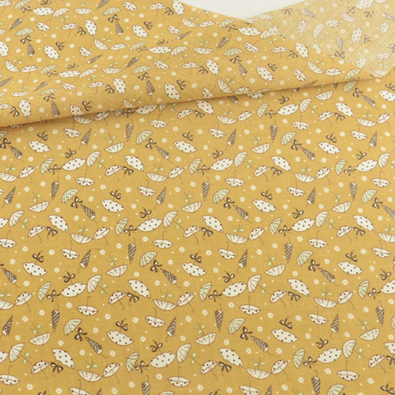 Lovely Umbrella 100% Cotton Fabric Patchwork Fabrics Clothing Doll Scrapbooking Home Textile Garment Decoration Sewing Cloth CM | Дом и сад
