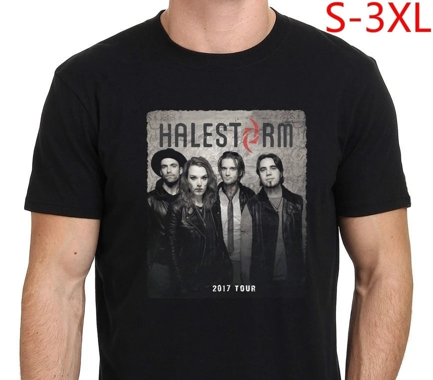 HALESTORM живой Тур Мужская хлопковая футболка Размер S-3XL | одежда