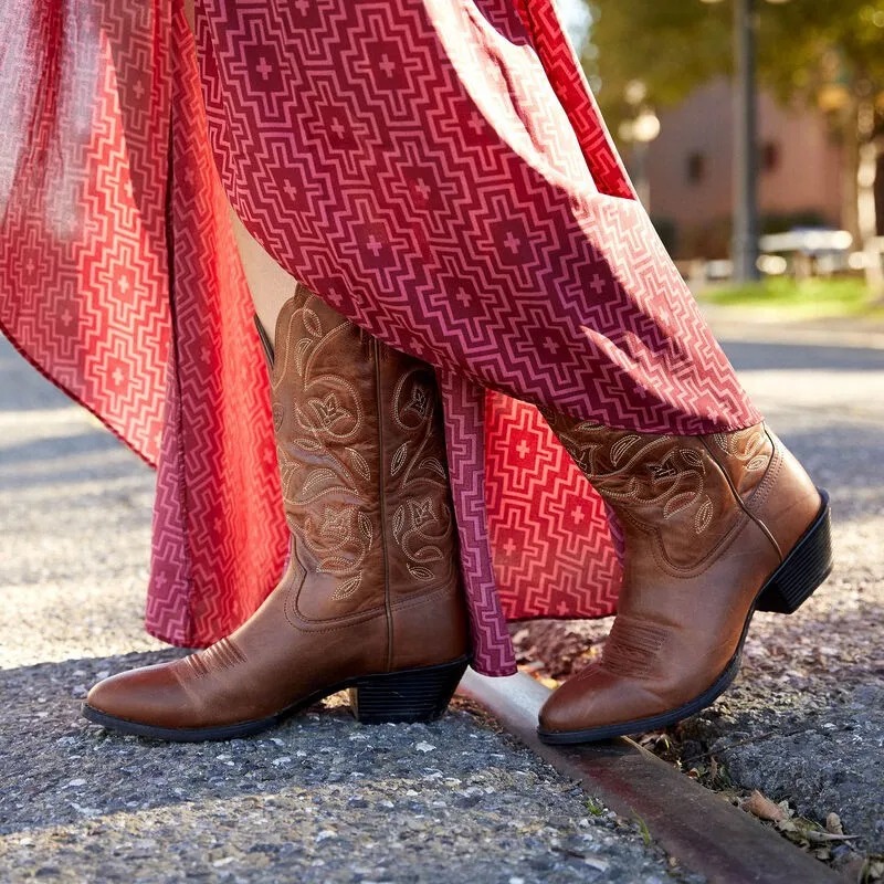 Botas de media caña para mujer, calzado de piel sintética bordada con  tacón, diseño Retro, Color sólido, alta calidad, para otoño e invierno,  2021|Botas a media pantorrilla| - AliExpress