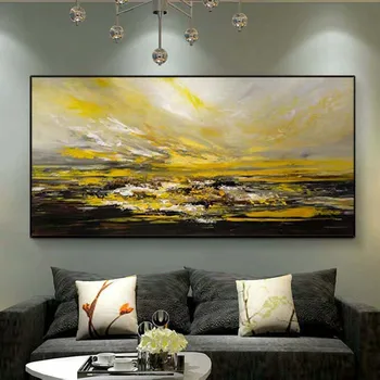

Hand Painted Abstract Art Large size Oil Painting On Canvas Art Wall Painting For Living Room wall pictures Home Decoration
