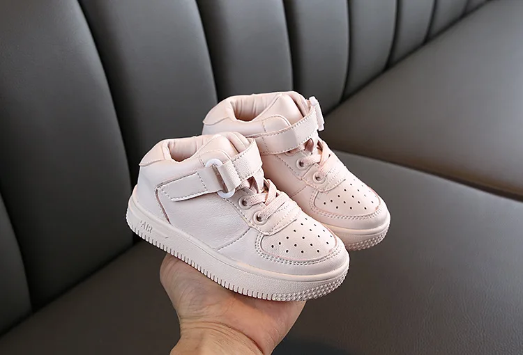 Fashion Children Casual Shoes Air Baby Boys Girls Martin Boots Kids Running Shoes Brand Sport White Shoes Child Shell Sneakers