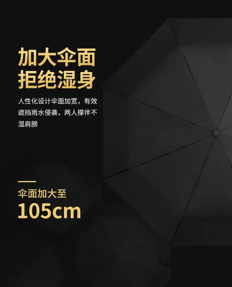 2019New umbrellaBenz Land Automobile Three Fracture Fully Automatic Umbrella 4s Shop Logo Gift Umbrella