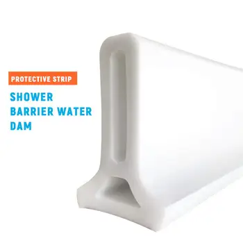 

Collapsible Shower Threshold Water Dam Shower Barrier Water Retention Threshold for Home Bathroom