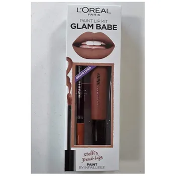 

L'Or éal Glam Baby Liquid Lipstick Matte 210 Dead-Lip Gloss 8 ml + Delin