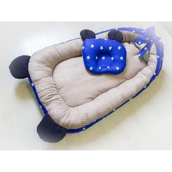 

Гнездышко-кокон для новорожденного Гнездо-кокон для новорожденного