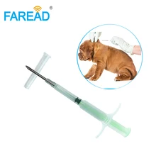 1,4x8 мм/2,12x12 мм микрочип для собак ветеринарный микрочип для домашних животных со шприцем RFID FDX-B стандартная идентификация крупного рогатого скота