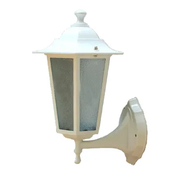 

Vintage Wall Lamp LED Outdoor Waterproof Sconce Wall Lights For Aisle Balcony Corridor Hexagonal Glass E27 Wall Light Fixtures