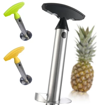 

Stainless Steel Pineapple Peeler Cutter Corer Fruit Knife Pineapple Slicer