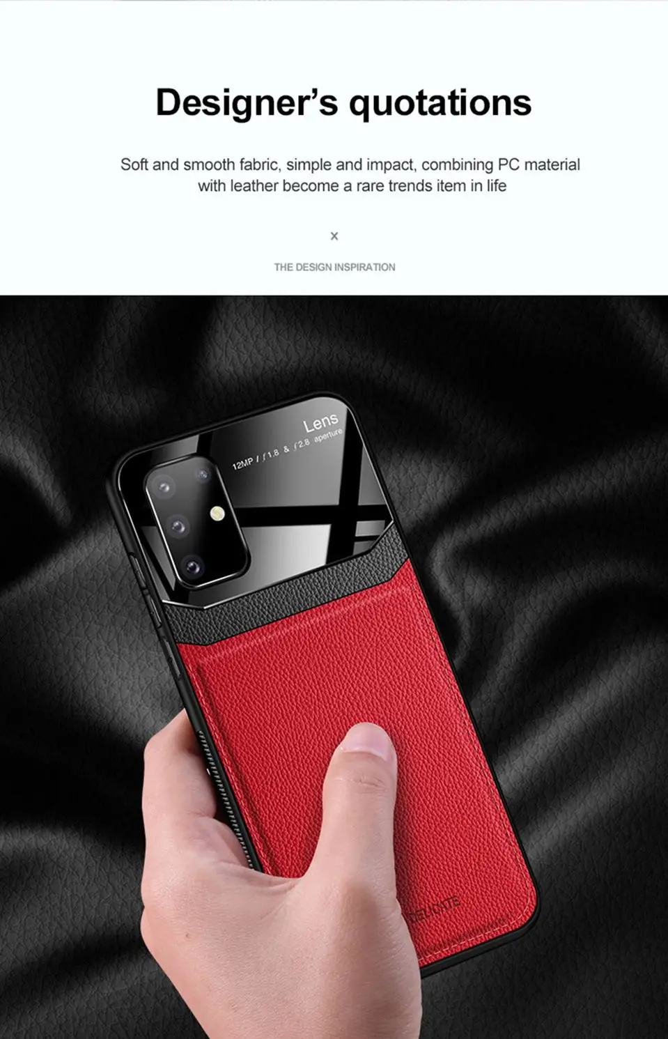 Case For Samsung Galaxy S20 Ultra S10 S9 S8 Plus Cover Bumper Leather Phone Case For Samsung A51 A71 Note 10 Plus 9 8 M30S Funda (4)