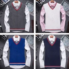 AliExpress весенне-осенний шерстяной жилет для мужчин