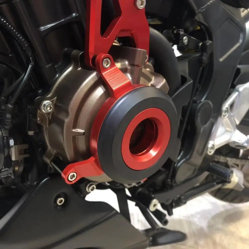 Для CBR650 CBR650R- крышка двигателя CBR650 CBR650F- аксессуары для мотоциклов Защитная крышка для двигателя крышка статора
