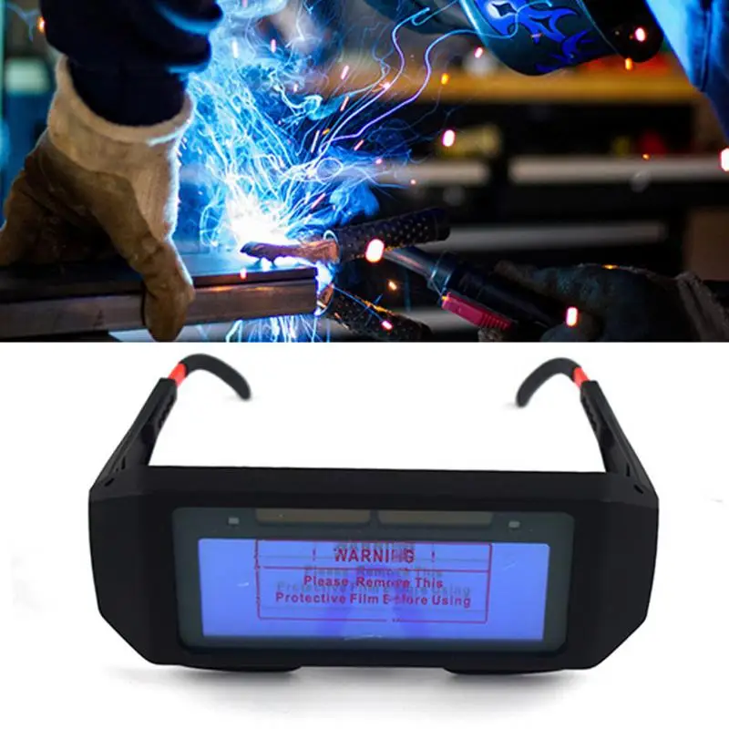 

Safety Mask Automatic Eyes Goggles Solar Glasses 6 mm thickness Lens Welding Photoelectric Helmet for construction welding work