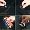 Automotive Glass Nano Repair Fluid Window Broken Glass Nano Repair Tool Set Black Magic Windshield Crack Chip Repair Tool Kit 5