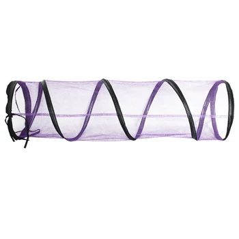 

Pet Toys Outdoor Breathable Non Toxic Funny Play Durable Foldable Mesh Cat Tunnel Scratch-resistant Zipper Design Tent