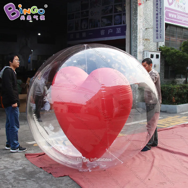 Горячая Распродажа надувной герметичный ПВХ 2 МН модель в форме красного