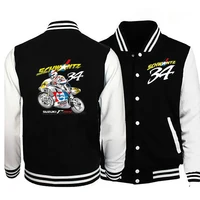 2021Kevin Schwantz Fashion Men's Jacket Black Jacket Men's Winter Clothing 1