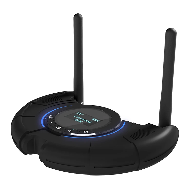 VAORLO APTX HD Wireless Transmitter and Reciever Bluetooth 5 0 APP Control Stereo Music For Headphones With 3 5mm Optical Jack
