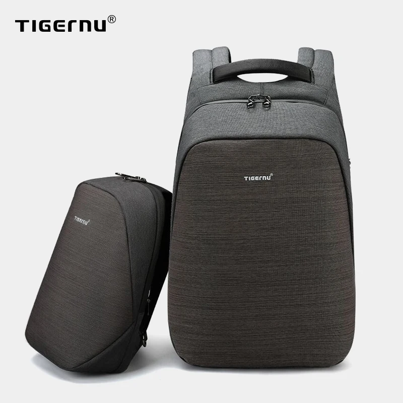 Модный мужской рюкзак с защитой от кражи Tigernu|Рюкзаки| |