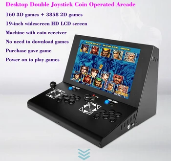 

Arcade machine,Coin Pusher Type 2 player cabinet mini WiFi arcade game machine
