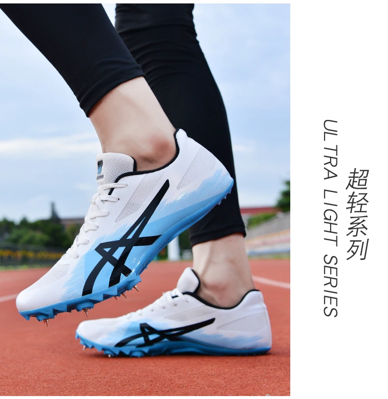 Mens Track Spikes Running Shoes Field Sprinter Distance Outdoor