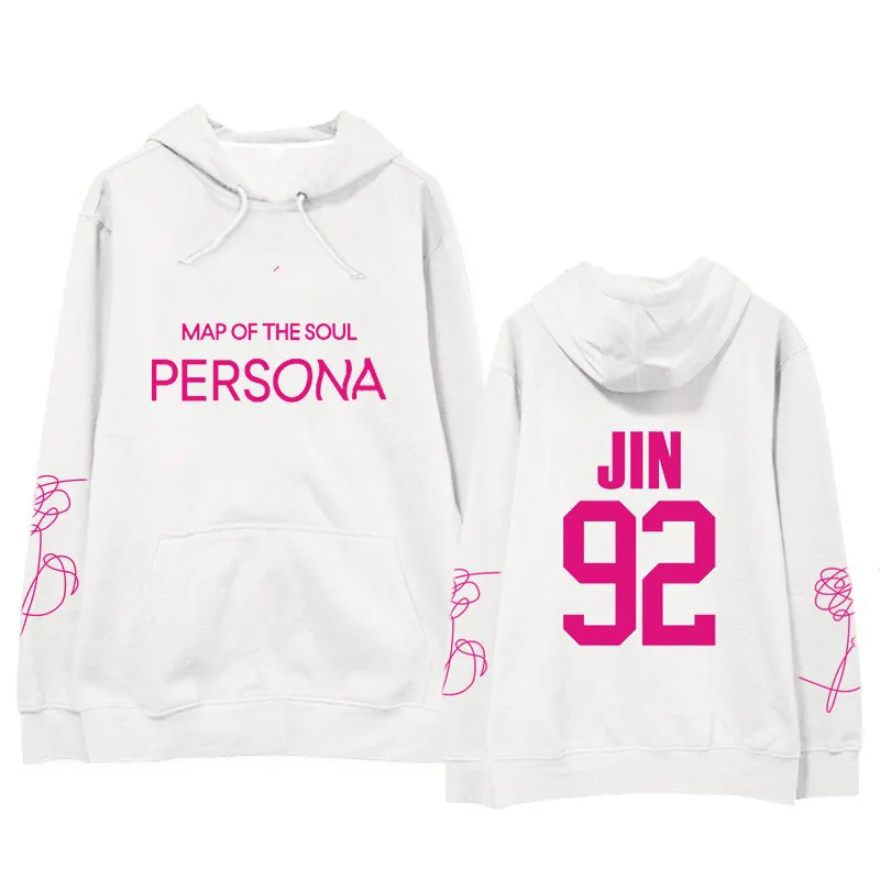 Kpop Bangtan jungkook suga альбом карта душа persona толстовка с капюшоном Jimin толстовки Harajuku готические буквы Топы толстовка