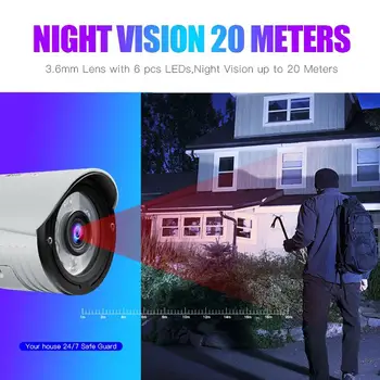 

K22 Camera HD 1080P 2MP 4x Zoom Wireless Security IP Camera Waterproof Night Vision IR-Cut H.264 Video Night Vision