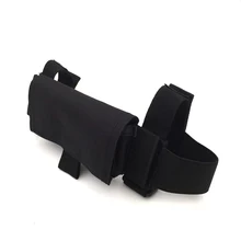 Тактический 5 патронов гильза Гладкоствольного ружья чехол-сумка для приклада разгрузка Riser Pad патронташ с Ammo Carrier Mag Pouch