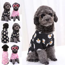 

Daisy Fashion Pet Dog Clothes For Small Dogs Cat French Bulldog Pet Clothes Summer Spring Soft Chihuahua Clothes T-Shirt