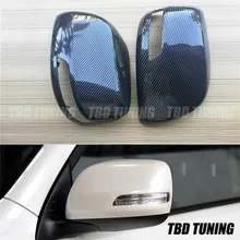 Зеркало из углеродного волокна для Toyota Prado Land Cruiser 2010 2012 2013 зеркало заднего вида