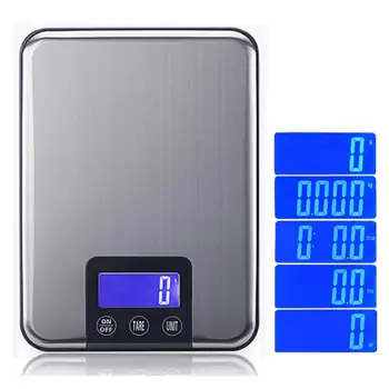 

Kitchen Scale Durable Lightweight Electronic Scale Stainless Steel Fast Digital Weight Measure Tool