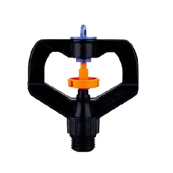 

1/2 Inch External Thread Rotary Sprinkler Garden Watering Sprayer 5/2 Hole 360 Degree Nozzle Garden Irrigation Accessories