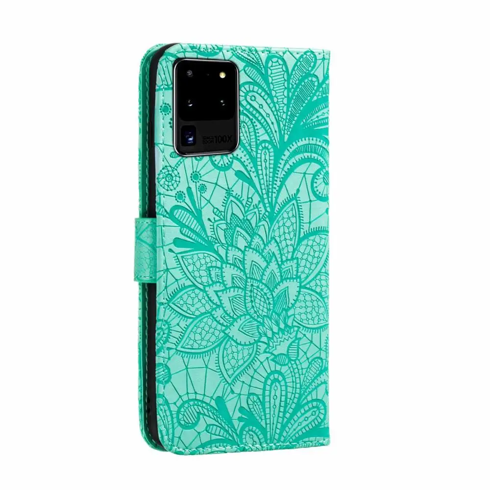 Чехол бумажник A51/A21/A40 кожаный флип чехол для Samsung Galaxy S20 Ultra/S10/S9 Plus/A50/A70/A10
