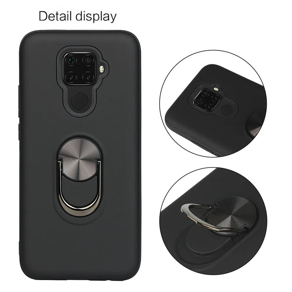 Для Huawei Y5 2019 чехол Y5(2019) противоударный металлический держатель для кольца на