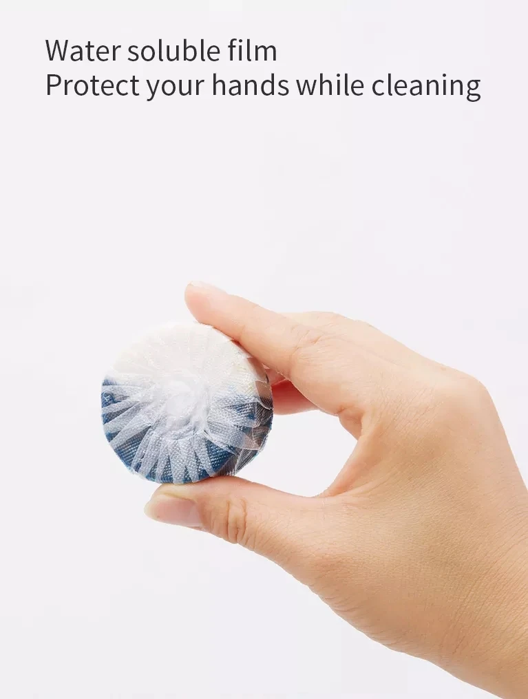 Xiaomi Clean-n-fresh Double-effect Deodorizing Cleaning Toilet Block Independent Water-soluble Film Packaging Anionic Active Fac (3)